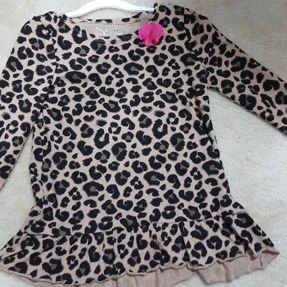 Never used leopard print, super cute